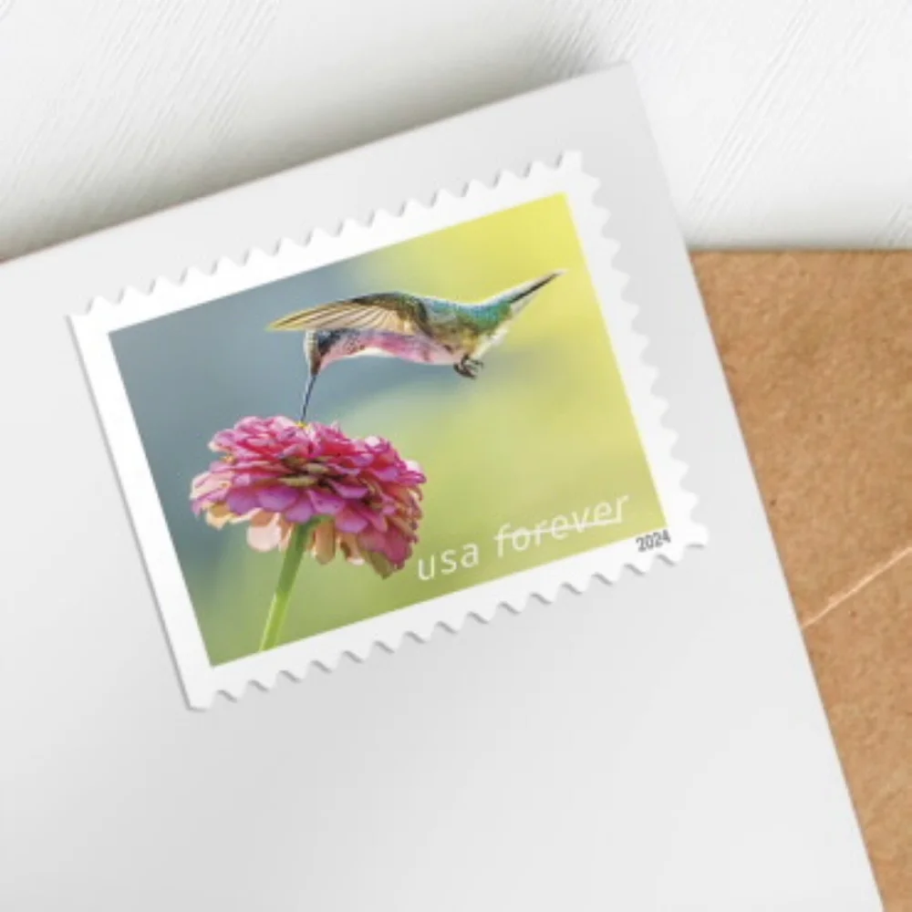100 Garden Delights 2023 Forever Postage Stamps Postal USPS Spring Flowers Birds
